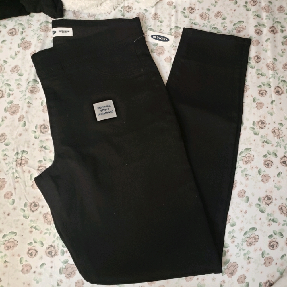 Old Navy Black Rockstar Jeggings